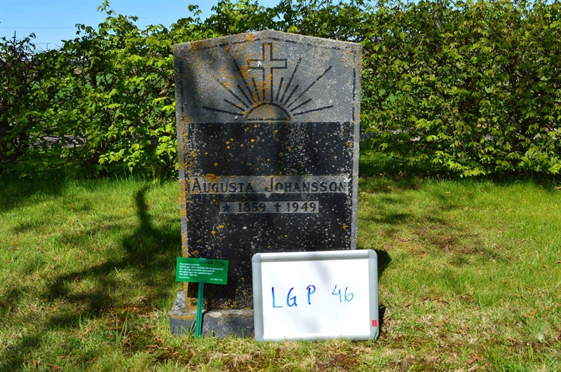 Grave number: LG P    46