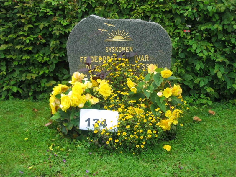 Gravnummer: FK 01    134