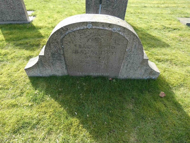 Grave number: BR G   152