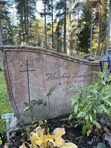 Grave number: 3 2    45
