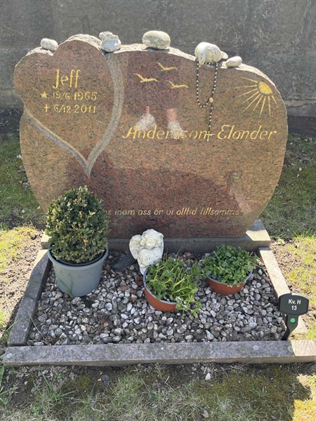 Gravnummer: 22 H    13