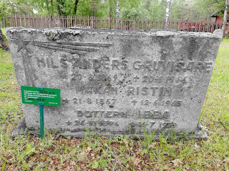 Grave number: NK 02    11