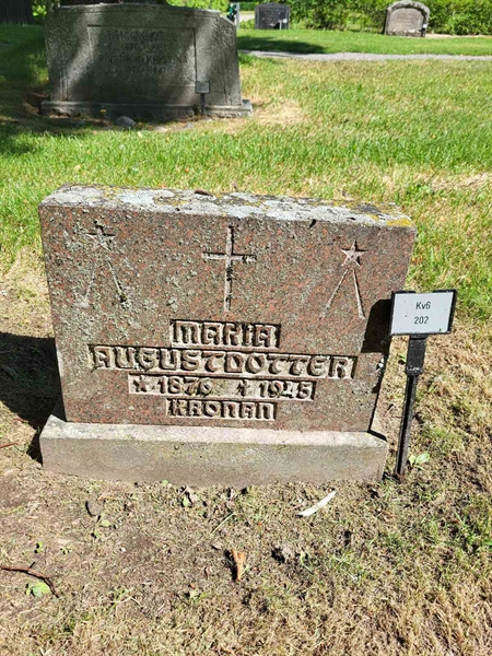 Grave number: Jä 06   202