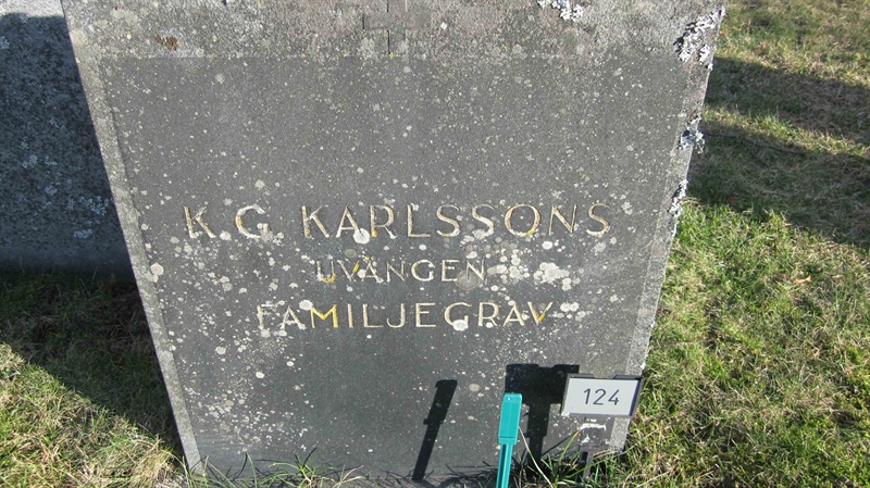 Grave number: KG C   124, 125