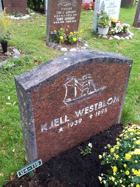 Gravnummer: GK U 4   119