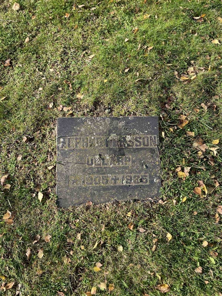 Grave number: VV 5   357