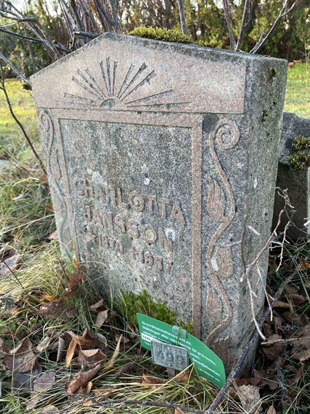 Gravnummer: GK A 3   499