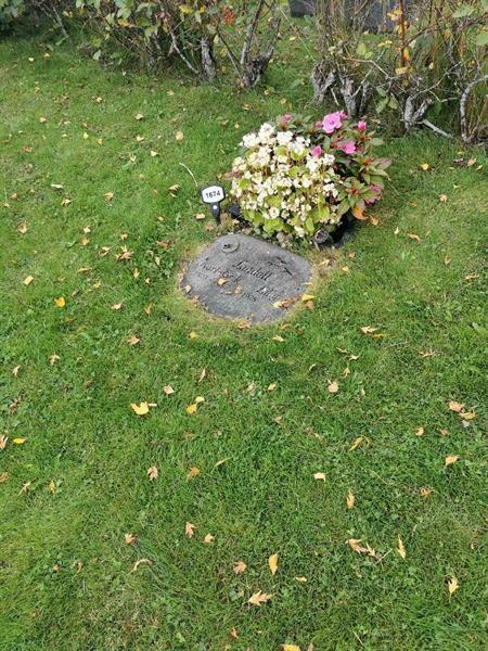 Grave number: F NYA  1674