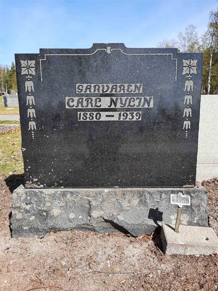 Grave number: 7 01   564-A