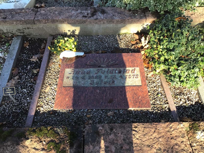 Grave number: Sy 1 1 1033