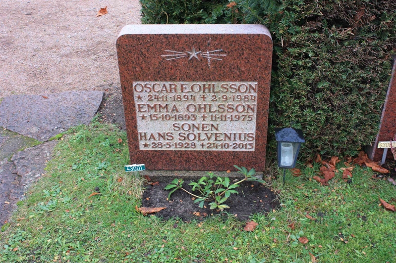 Grave number: Ö U09     1