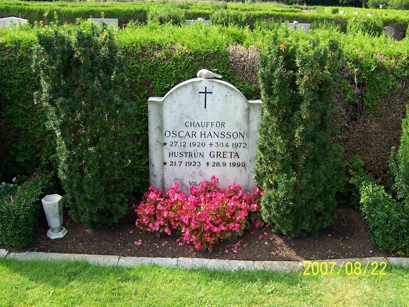 Grave number: 1 3 4C     5, 6
