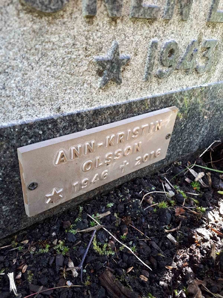 Gravnummer: NK F A    98