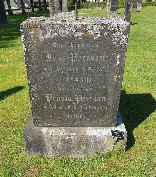 Grave number: Bi E   245, 246