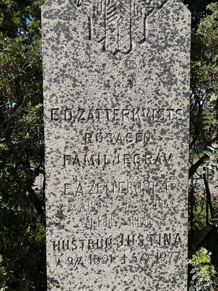 Gravnummer: SÄ GA  1402