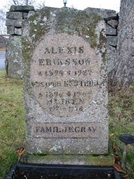 Grave number: KV F    1a-c