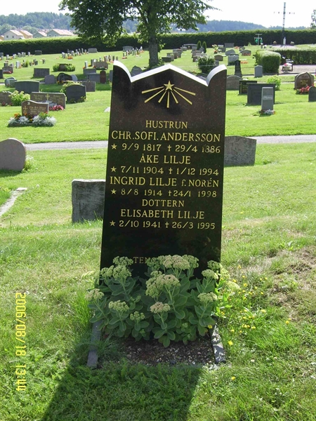 Grave number: F 05    39