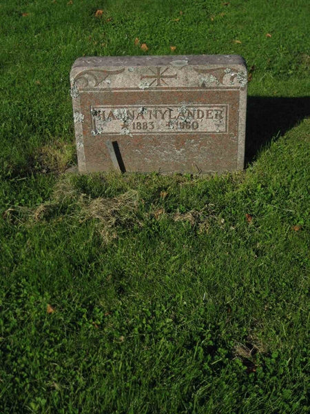Grave number: F 19    87