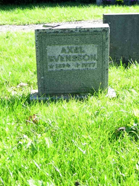 Grave number: T F    14