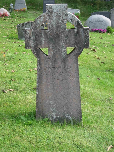 Grave number: K   172