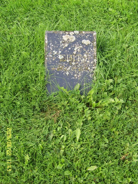 Grave number: F 07   100