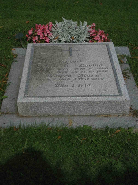 Grave number: F 16    42-43