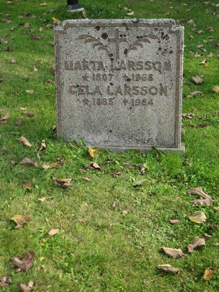 Grave number: K   107-108