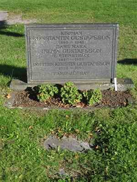 Grave number: F 20    34-36