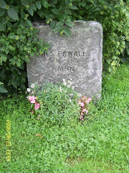 Grave number: F 09    35-36