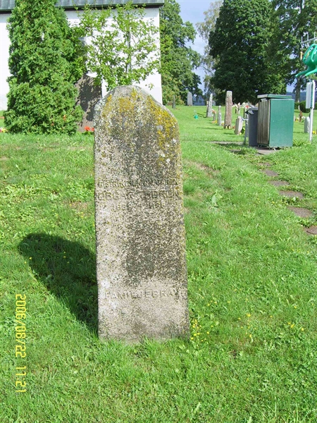 Grave number: F 06    13-14
