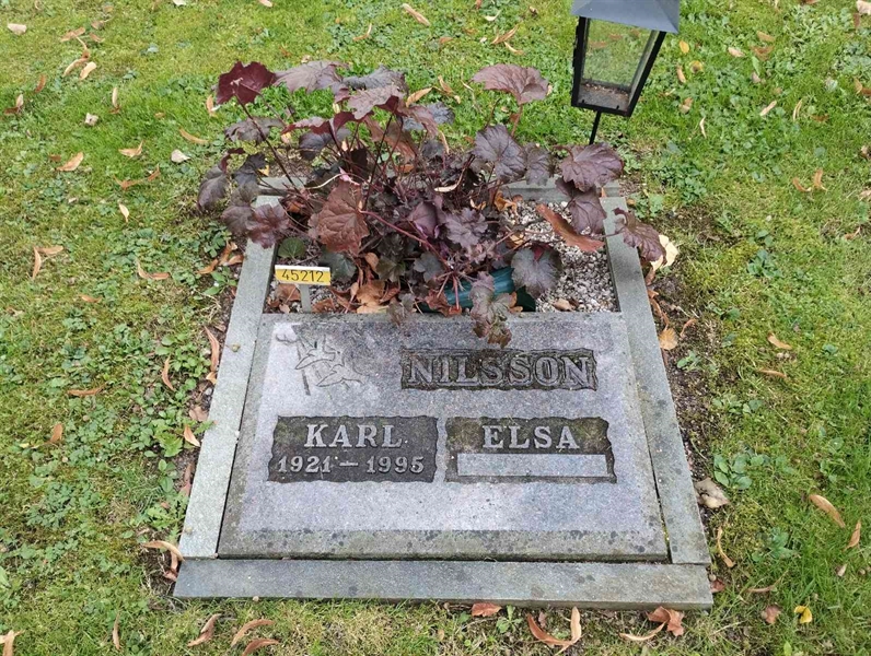 Grave number: Ö 45   212