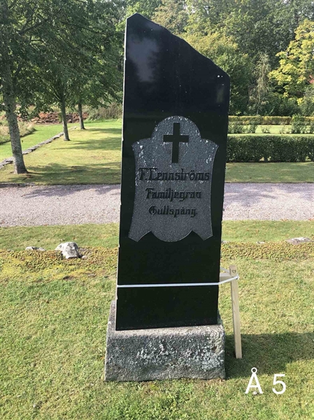 Grave number: AK Å     5