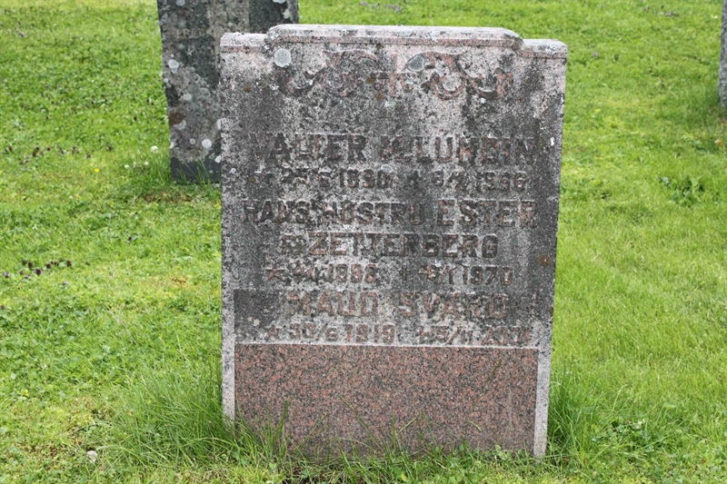 Grave number: GK SION    15, 16