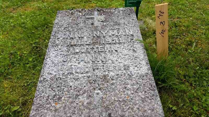 Grave number: MÖ B   100