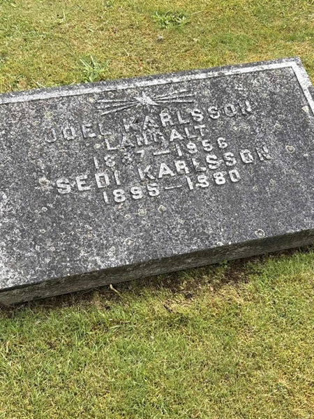 Grave number: SKF E   141, 142