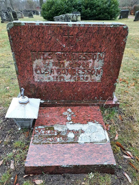 Grave number: ON D    62-63