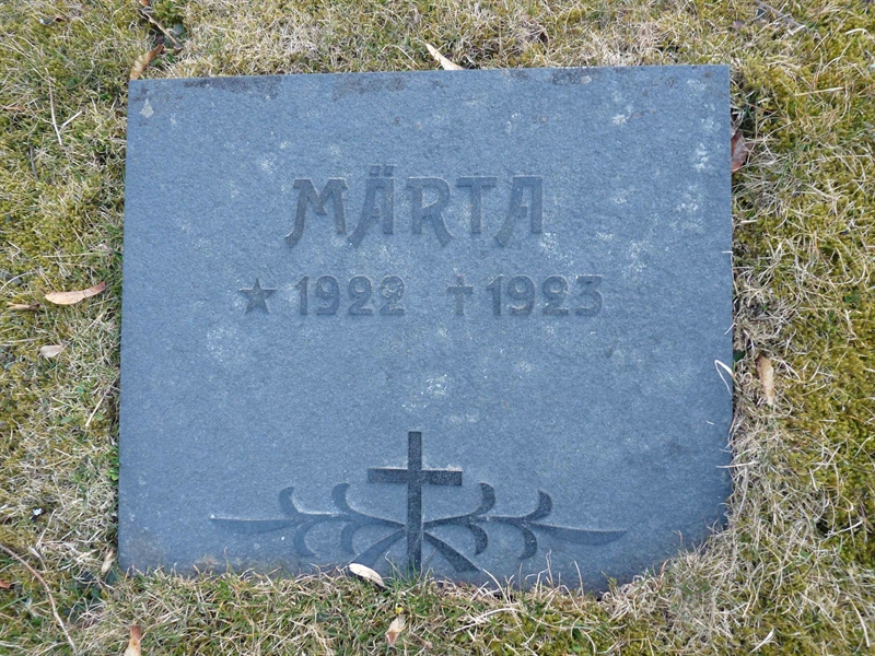 Grave number: JÄ 4   57