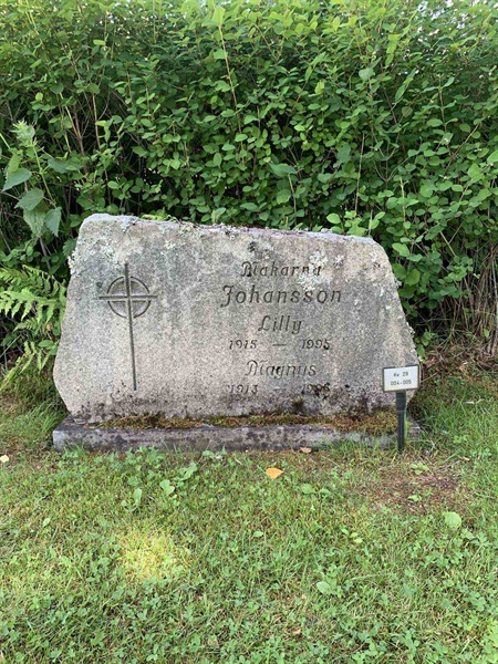 Grave number: 1 29     4-5