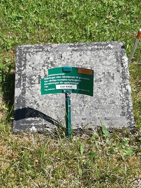 Grave number: VI Ö:A    25