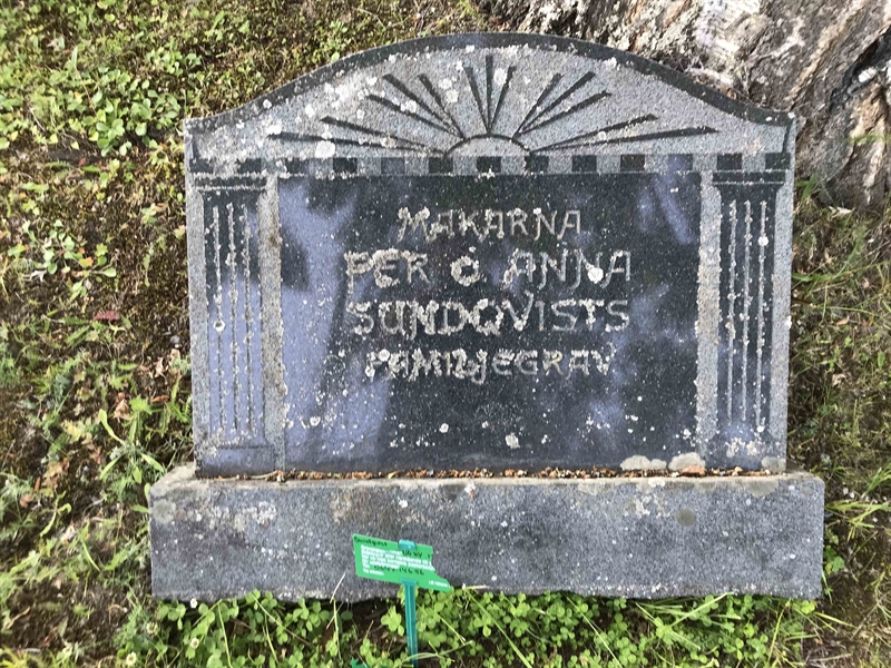 Grave number: UÖ KY    13, 14