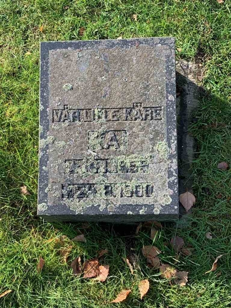 Grave number: VK B   287