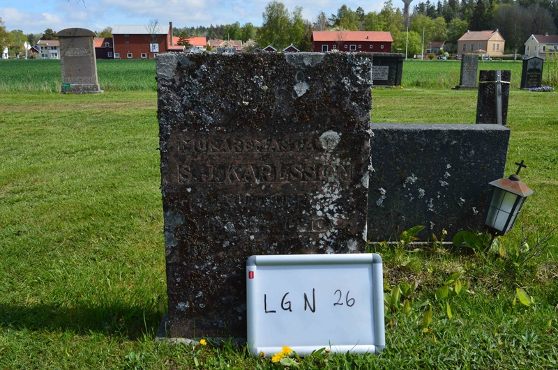 Grave number: LG N    26