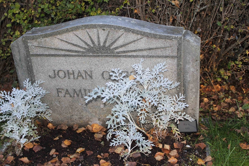 Grave number: A L  619