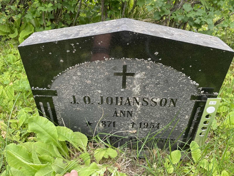 Grave number: DU AL    25