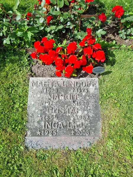 Grave number: 1 01  289