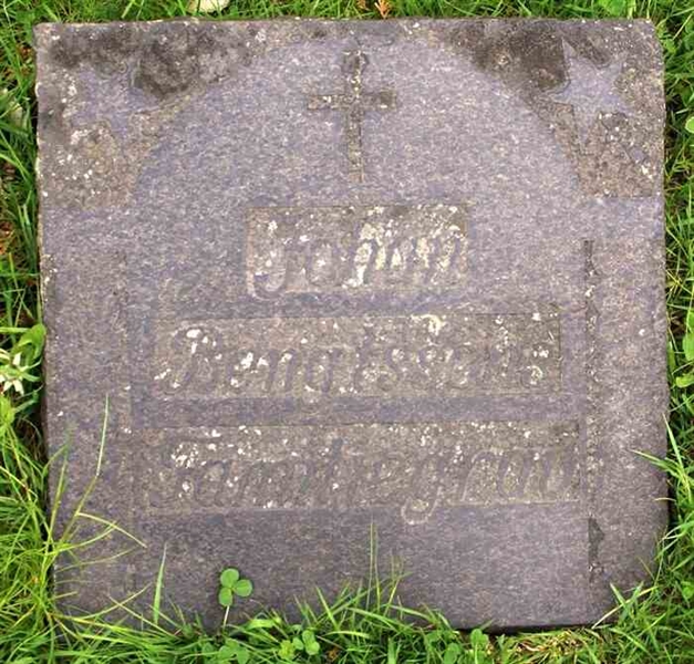 Grave number: SN B   134