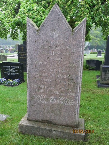 Grave number: Vitt G01   45:A, 45:B