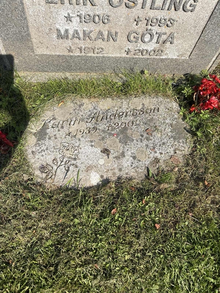 Grave number: 1 D1   121-122