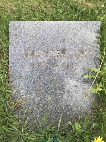 Grave number: UN D    65