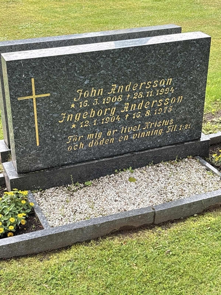 Grave number: SKF D   227, 228